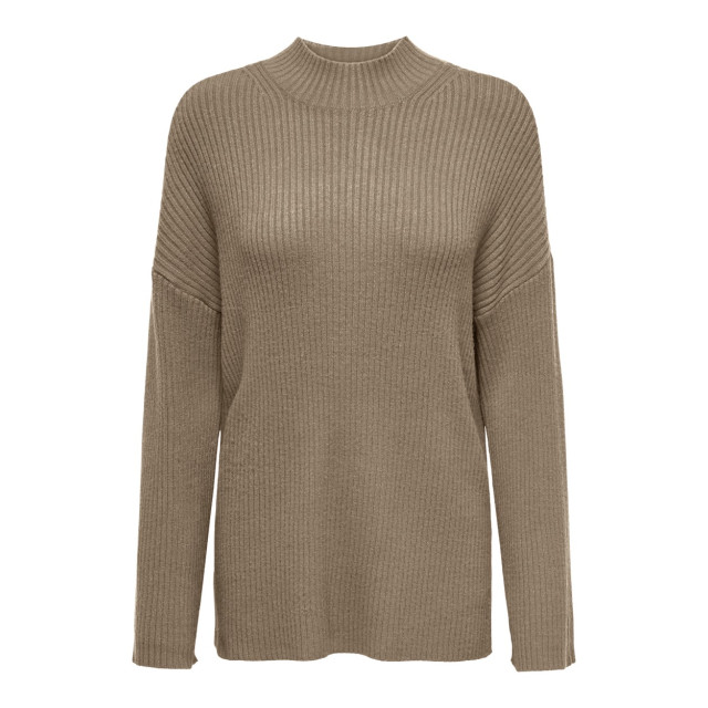 Only Onlkatia ls loose highneck cc knt taupe 4219.77.0004 large Only Onlkatia ls loose highneck cc knt taupe 4219.77.0004 large