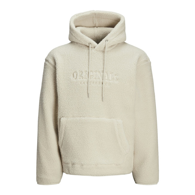 Jack & Jones Jorfrederiksberg teddy sweat hood s off-white 5209.02.0041 large