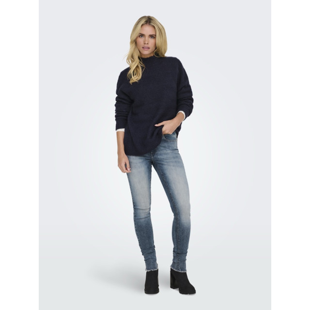 Only Onlklarisa life ls highneck bf knt navy 4219.37.0067 large Only Onlklarisa life ls highneck bf knt navy 4219.37.0067 large