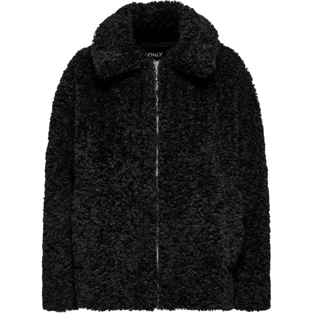 Only Onlcali faux fur jacket cc otw black 15322437-177911 large