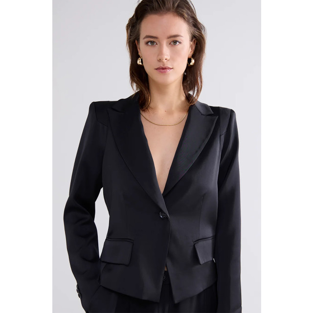 Summum 1s1211-12124 blazer crepe viscose blend 1s1211-12124 Blazer crepe large