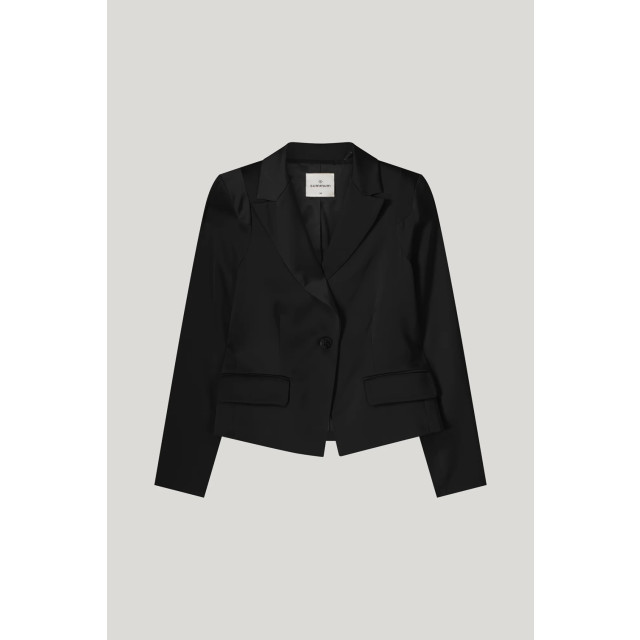 Summum 1s1211-12124 blazer crepe viscose blend 1s1211-12124 Blazer crepe large