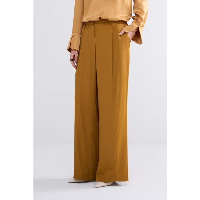 Summum 4s2710-12124 trousers wide leg crepe viscose blend 4s2710-12124 Trousers wide leg crepe large