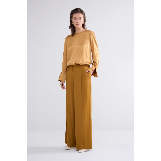 Summum 4s2710-12124 trousers wide leg crepe viscose blend 4s2710-12124 Trousers wide leg crepe large