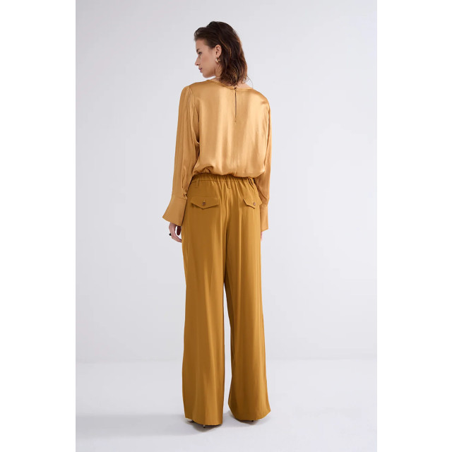 Summum 4s2710-12124 trousers wide leg crepe viscose blend 4s2710-12124 Trousers wide leg crepe large