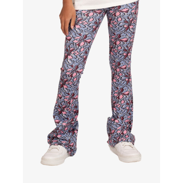 Nik & Nik Meisjes flared pants lavender blue soft pink G-2-911-2404-4897 large