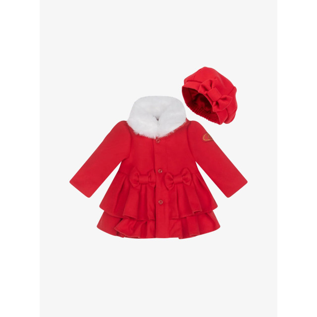 ADee Meisjes jas baret harper red LA24402-4500 large