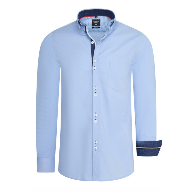 Rusty Neal Overhemd regular fit 11025-hellblau-L large
