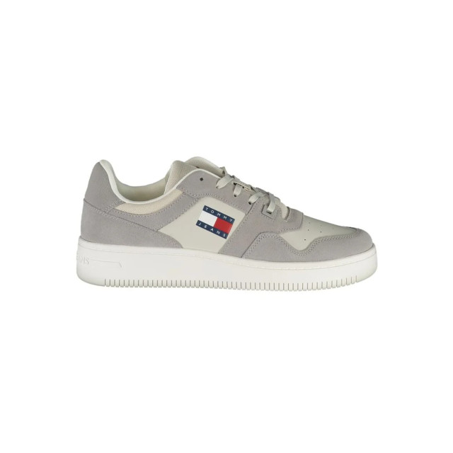 Tommy Hilfiger Polyester sneaker Tommy Hilfiger grijze polyester sneaker large