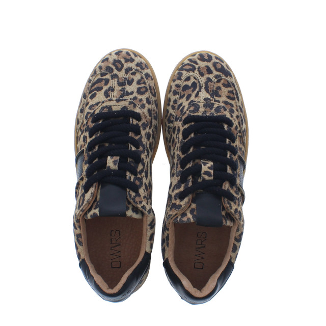 DWRS Label Poona leopard dames sneaker | dames | maat: | suede 109671 large