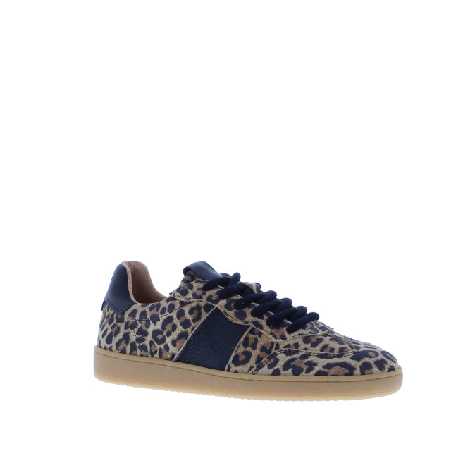 DWRS Label Poona leopard dames sneaker | dames | maat: | suede 109671 large