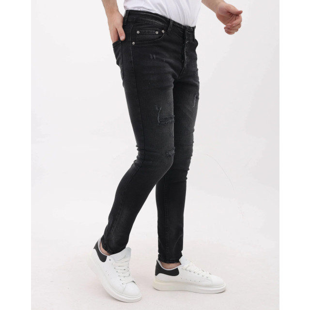 Mario Morato Jeans met scheuren slim fit mm MM-S-1979/109 large