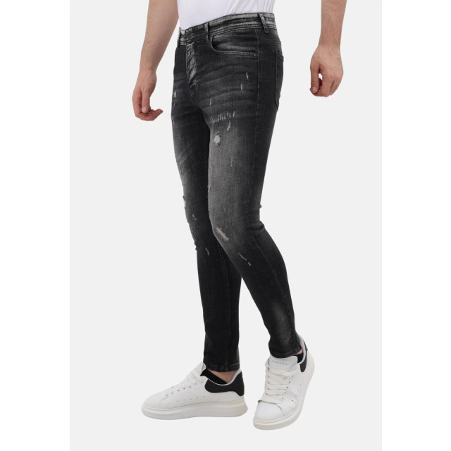 Mario Morato Ripped jeans slim fit met stretch mm MM-S-1979/111 large