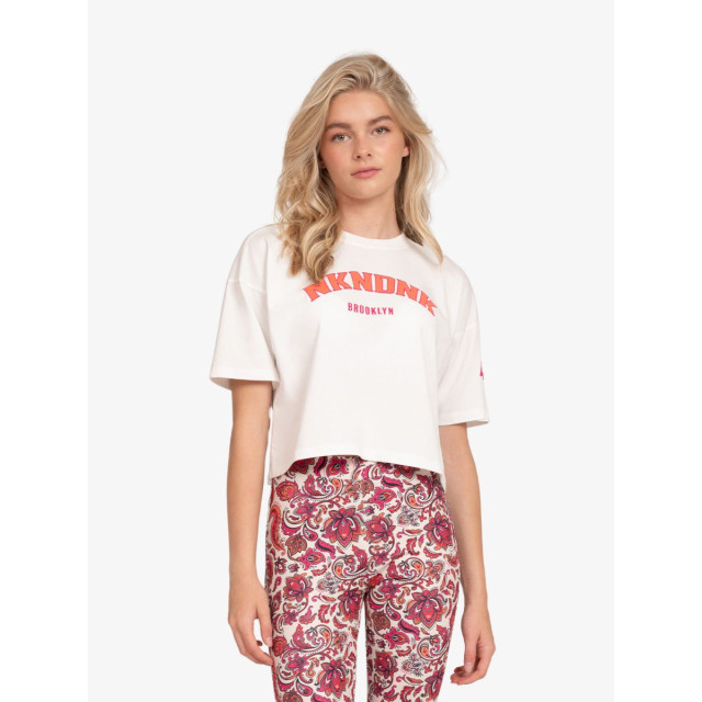Nik & Nik Meisjes crop shirt varsity G-8-875-2404-2000 large