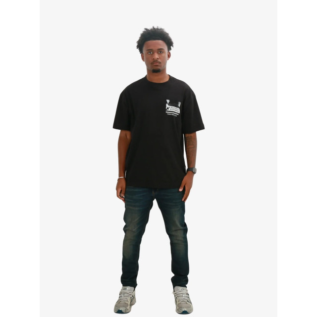 Amicci Heren jeans roma basic dark blue AMJ0090-DARKBLUE large