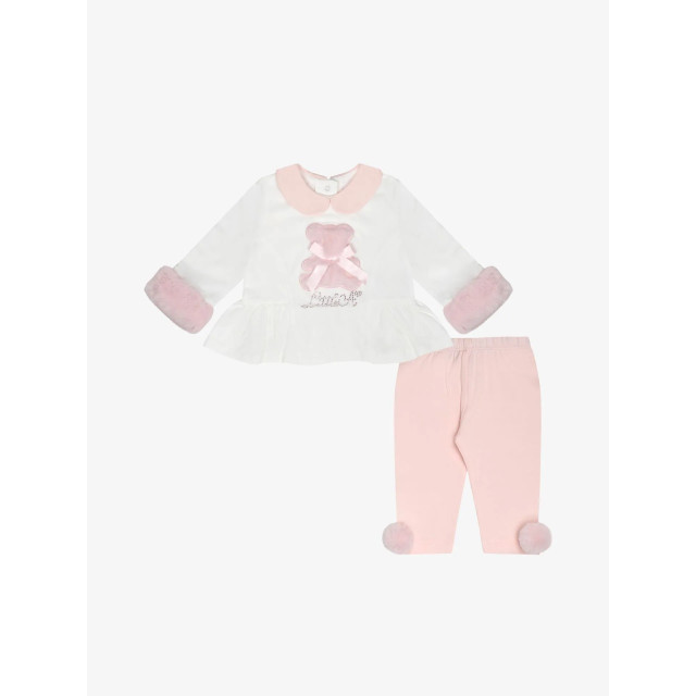 ADee Meisjes set legging gracie snow white LA24308-1200 large