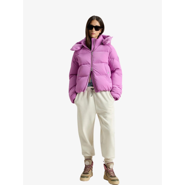 Woolrich Alsea short down puffer jacket CFWWOU0883FRUT1148-4404 large