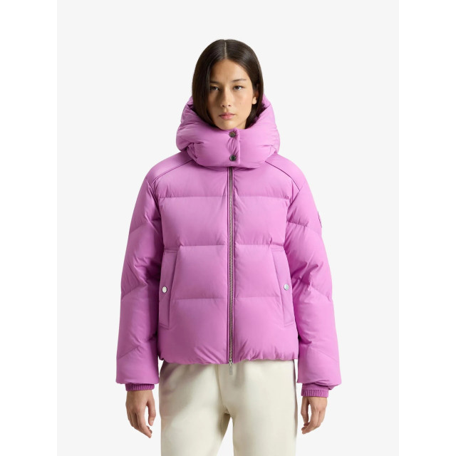 Woolrich Alsea short down puffer jacket CFWWOU0883FRUT1148-4404 large