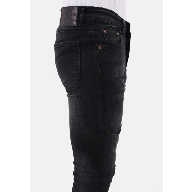 Mario Morato Slim fit ripped jeans met verfspatten mm MM-S-1979/116 large