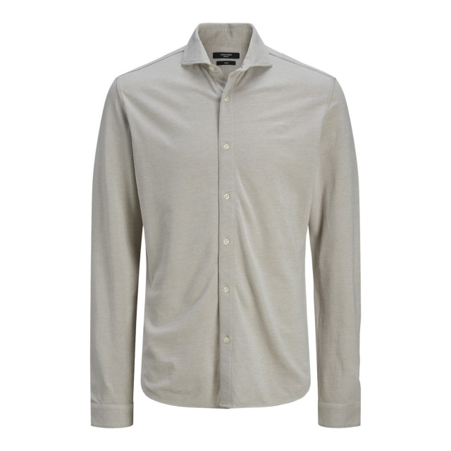 Jack & Jones Jprblalance pique ls shirt smu beige 5309.05.0002 large