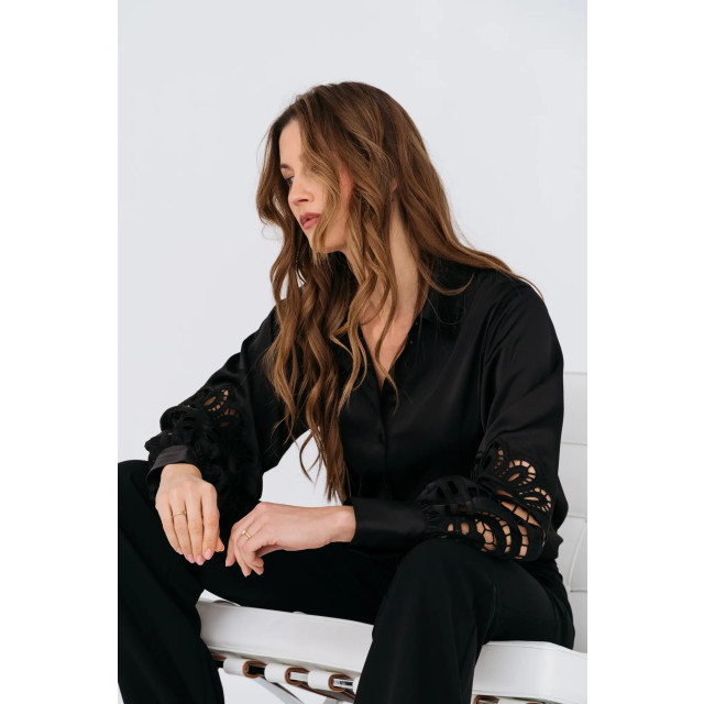 Maicazz Blouse lilo wi24.20.303 black WI24.20.303 large
