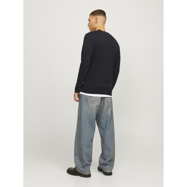 Jack & Jones Emil knit button cardigan 12257492-BLK-S large