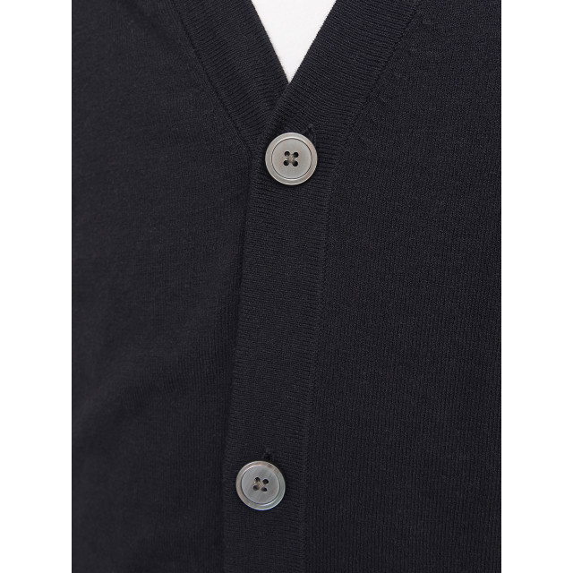 Jack & Jones Emil knit button cardigan 12257492-BLK-S large