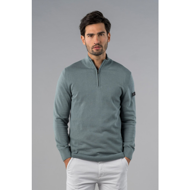 PRESLY & SUN Lewis zip knitted pullover PS-LEWIS-BLG-3XL large