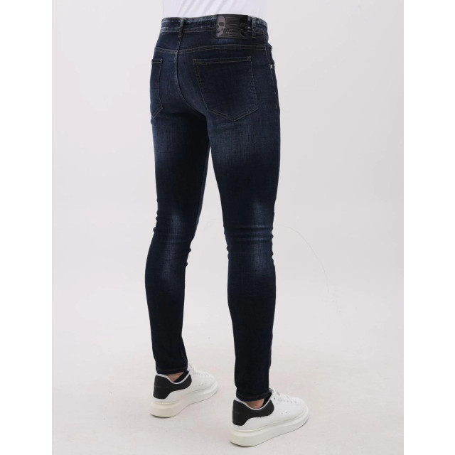 Mario Morato Jeans slim fit stretch met scheuren mm MM-S-1979/101 large