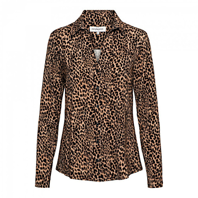 &Co Woman Blouse vayen animal black multi Vayen Animal - Black multi large