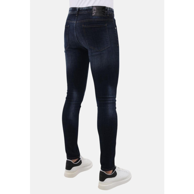 Mario Morato Jeans slim fit stretch met scheuren mm MM-S-1979/101 large