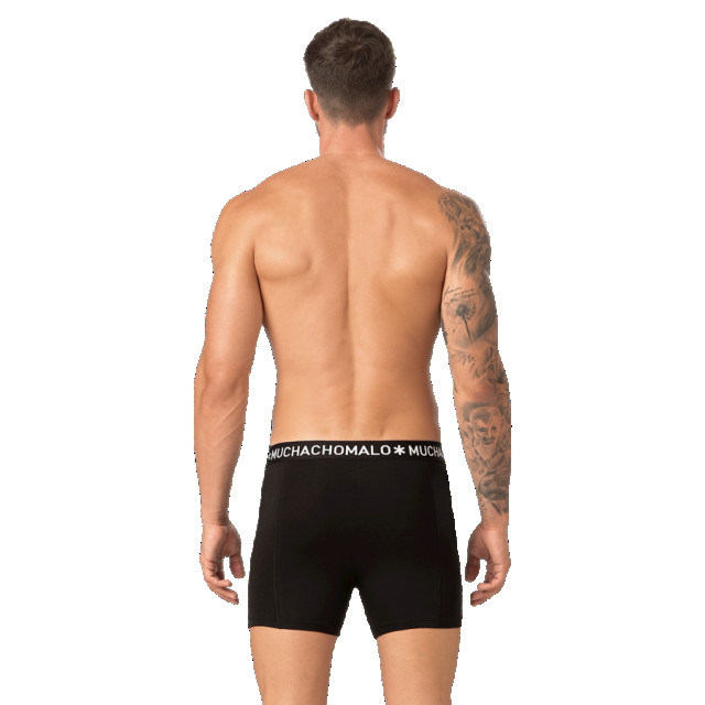 Muchachomalo Boxershorts basic02 black 2-p MUCHACHOMALO BASIC02/Black 2-Pack large