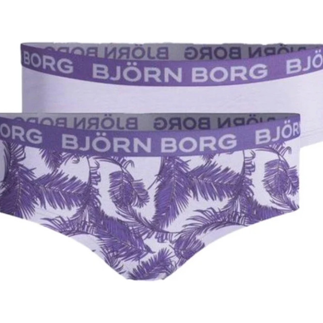 Björn Borg Björn borg meisjes hipster 2-pack – zacht katoen – & palmprint 1831-1322-60231 large