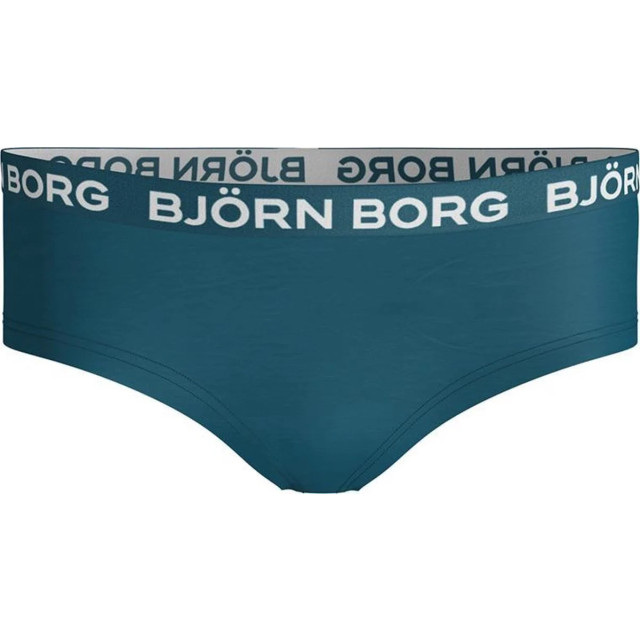 Björn Borg Björn borg meisjes hipster 2-pack – zacht katoen – petrol & bloemen 1831-1373-70011 large