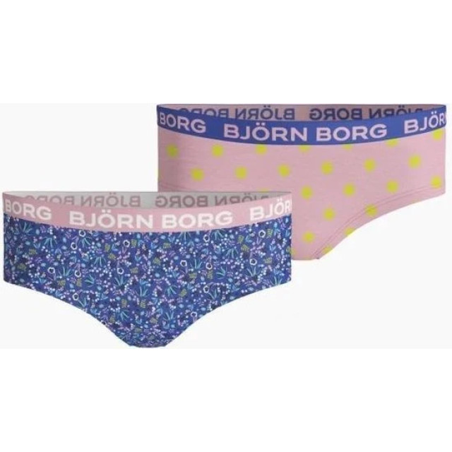 Björn Borg Meisjes hipster 2p tiny flower & dot 1911-1288-71021 large