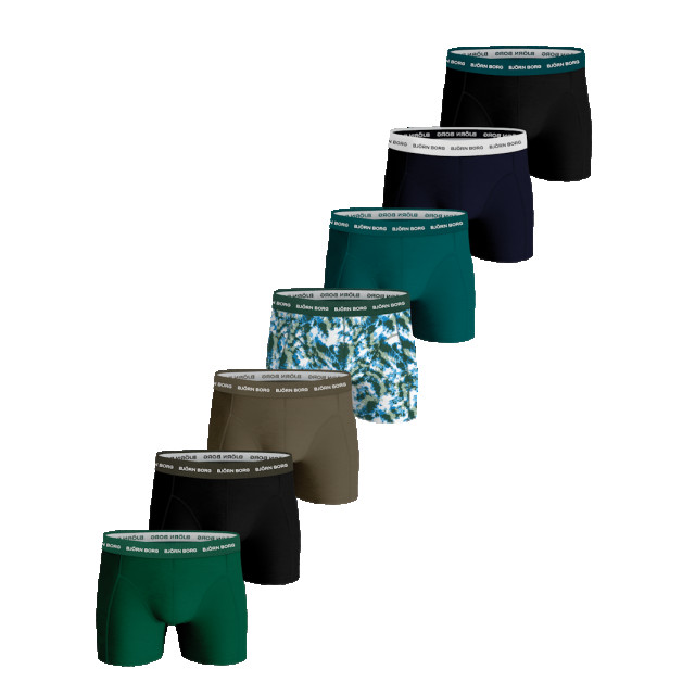Björn Borg Heren boxershort 7 pack cotton stretch 10002345-MP003 large
