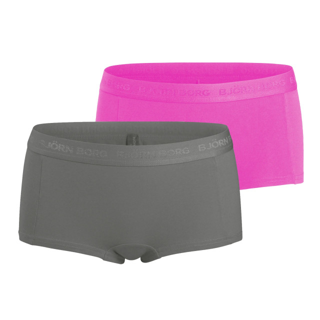 Björn Borg Björn borg meisjes minishorts 2-pack – zacht katoen – & felroze 144807-703212-50161 large