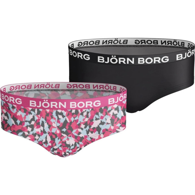 Björn Borg Björn borg meisjes hipster 2-pack – zacht katoen – & multicolor print 1821-1214-90551 large