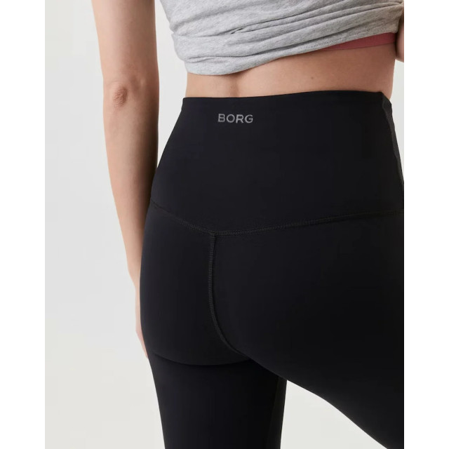 Björn Borg Dames borg high waist comfort tights 10000671-BK001 large