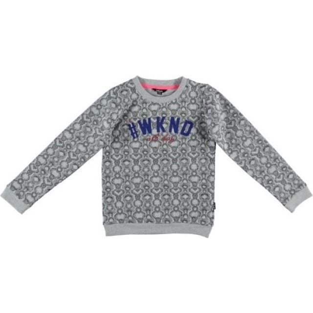 Little Miss Juliette Sweater 35-1511 HTR large
