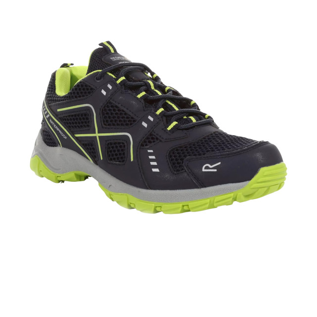 Regatta Heren vendeavour waterdichte wandelschoenen UTRG8564_navylimepunch large