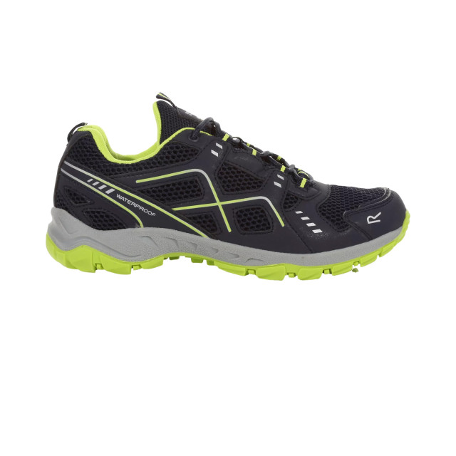 Regatta Heren vendeavour waterdichte wandelschoenen UTRG8564_navylimepunch large