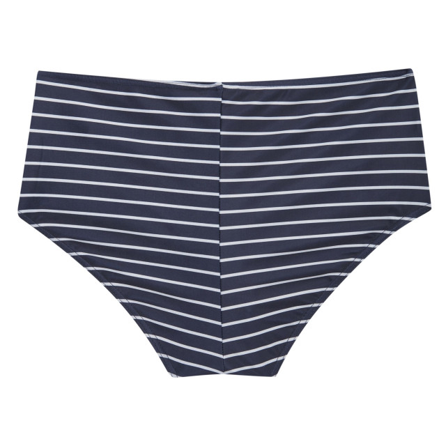 Regatta Dames paloma stripe structuur bikinibroekje UTRG8933_navywhite large
