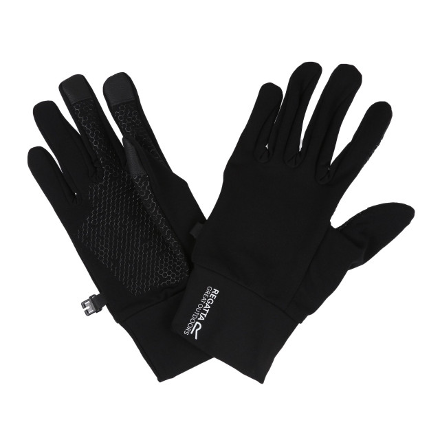 Regatta Volwassen uniseks touchtip stretch ii touch handschoenen UTRG9606_black large