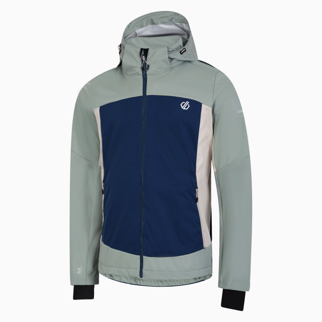 Dare2b Heren mountaineer soft shell jas UTRG9766_olivinegreenblack large