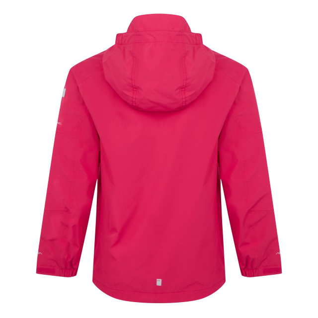 Regatta Calderdale ii waterdichte jas voor kinderen/kinderen UTRG9741_pinkpotion large