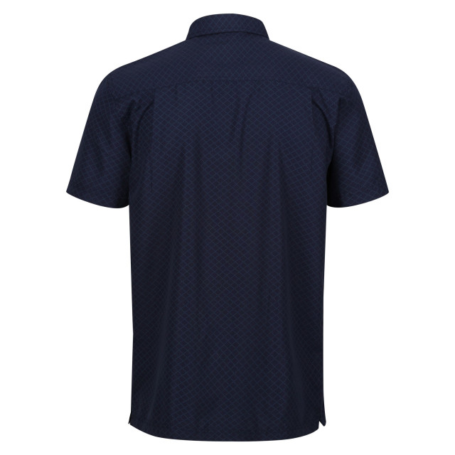 Regatta Heren mindano viii criss-cross overhemd UTRG9701_navymoonlightdenim large