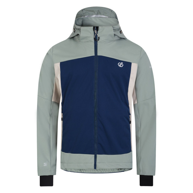 Dare2b Heren mountaineer soft shell jas UTRG9766_moonlightdenimlilypadgreen large