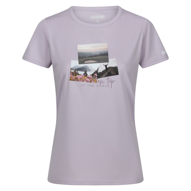 Regatta Dames fingal viii foto t-shirt UTRG9845_lilacfrost large