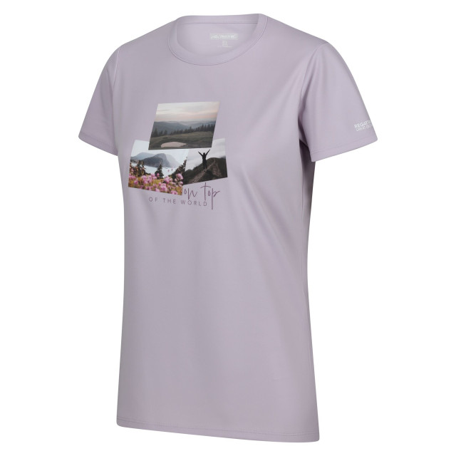 Regatta Dames fingal viii foto t-shirt UTRG9845_lilacfrost large